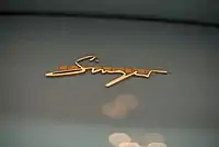 Logo Singer à l’arrière d’une 911.