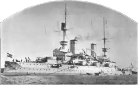 illustration de SMS Kaiser Friedrich III