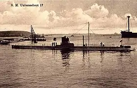 illustration de Unterseeboot 17 (1912)