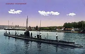 Image illustrative de l'article Unterseeboot type U 3 (Allemagne)