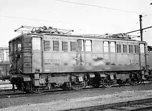 BB 1617 à Montereau en 1954.