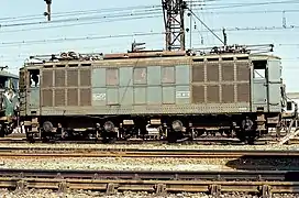 SNCF BB 4119 à Tarbes en 1983.