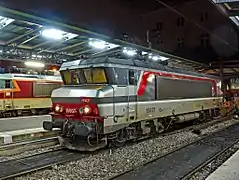 Locomotive BB 15007.