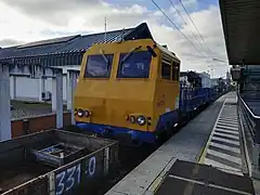 Draisine SNCF Réseau en Gare de Poissy