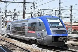 Un X73500 en gare de Toulouse-Matabiau