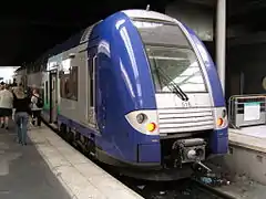 La Z 26531/532 du TER Picardie en gare du Nord à Paris.