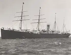 illustration de Gaelic (navire de 1885)
