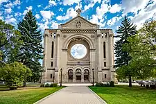 Cathédrale Saint-Boniface, au Manitoba.