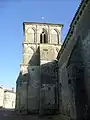 Clocher de l'église gothique.