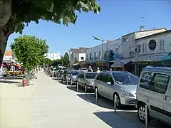 L'avenue de la République, artère commerçante du centre-ville.