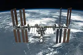 Novembre : Thomas Pesquet à bord de la station spatiale internationale.