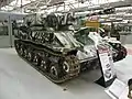 SU-76M au Musée des Blindés de Bovington