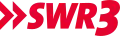 Logo de SWR3 depuis 2014 (variante monochrome rouge du précédent)