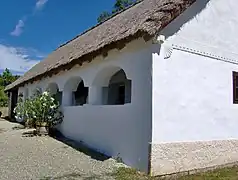 Une maison de campagne hongroise.