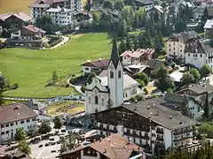 Le centre du hameau.