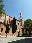 le campo della Confraternità et Église San Francesco della Vigna ;