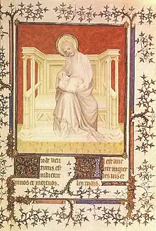 Miniature d'André Beauneveu : Saint Philippe, f.20