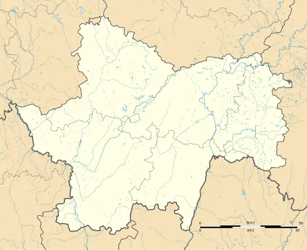 Voir sur la carte administrative de Saône-et-Loire