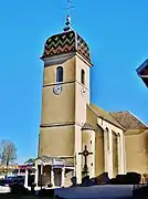 L'église Saint-Victor.