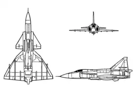 vue en plan de l’avion