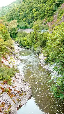 Photographie de la rivière Sabato près de Barba