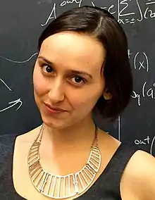 Description de l'image Sabrina Gonzalez Pasterski 2014.jpg.