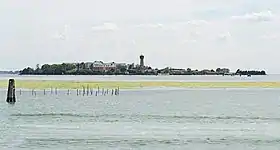 Sacca Sessola vue de la Giudecca