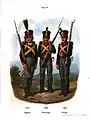 Soldats du génie, 1810-1832