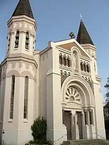 L'église du Sacré-Cœur.
