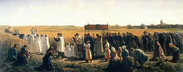La Bénédiction des blés en Artois (1857), Musée des Beaux-Arts d'Arras.