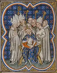 Philippe V le Long - Vers 1293 (Lyon) - 1322 (Paris) - Enluminure