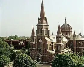 La cathédrale du Sacré-Cœur, à Lahore