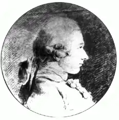 Le marquis de Sade.