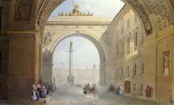 Arcade de l'état-major 1830.