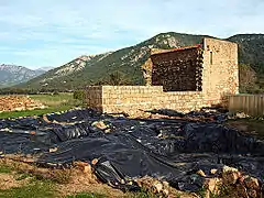 Site archéologique Sant' Appiano de Sagone.