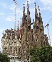 La Sagrada Família de Barcelone.