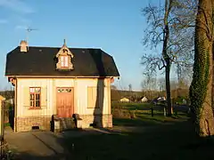 Maison pontonnière à Saigneville.