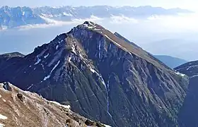 Vue de la face sud du Saile.