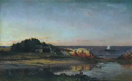 Sailing off the Seashore, Cohasset, 1872, Musée des Beaux-Arts de Boston