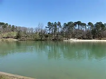 Le lac de Neufont.