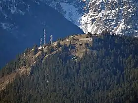 Le fort du Sapey vu depuis Aussois.