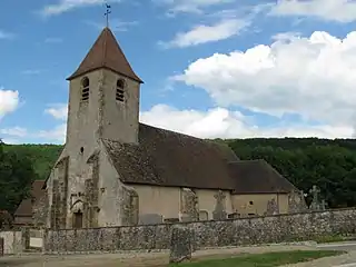 L'église Saint-Antoine à Cure.