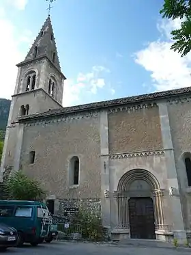 Image illustrative de l’article Église Saint-Apollinaire de L'Argentière-la-Bessée