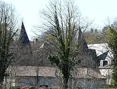Les tours du château de Labatut.