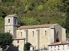 L'église paroissiale.