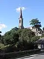 L'église paroissiale Saint-Aubin.