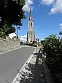 Saint-Aubin-des-Landes : église paroissiale, façade occidentale