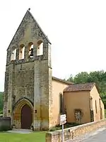 L'église Saint-Avit.