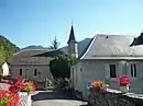 L'ancienne mairie et l'église