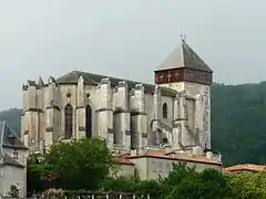 abside de la Cathédrale Notre-Dame de Saint-Bertrand-de-Comminges (1304-1352).